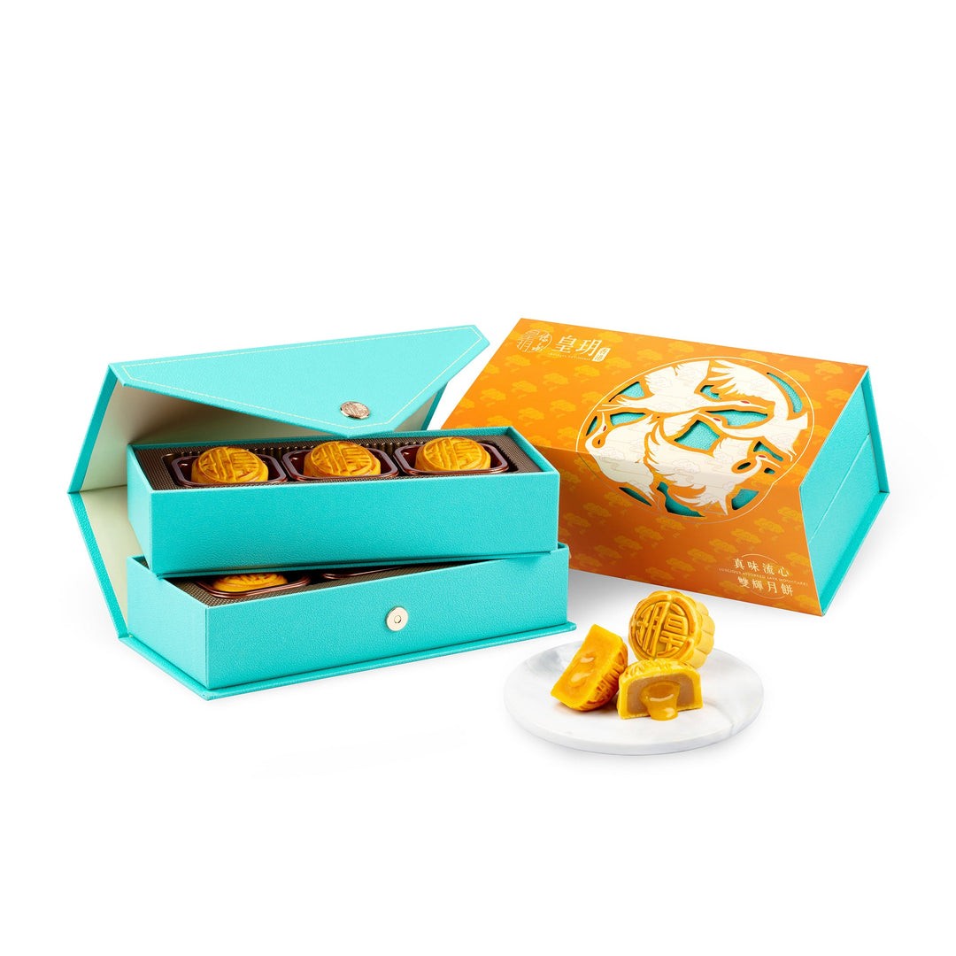 Imperial Patisserie Luscious Assorted Lava Mooncakes Superwafer Online Supermarket