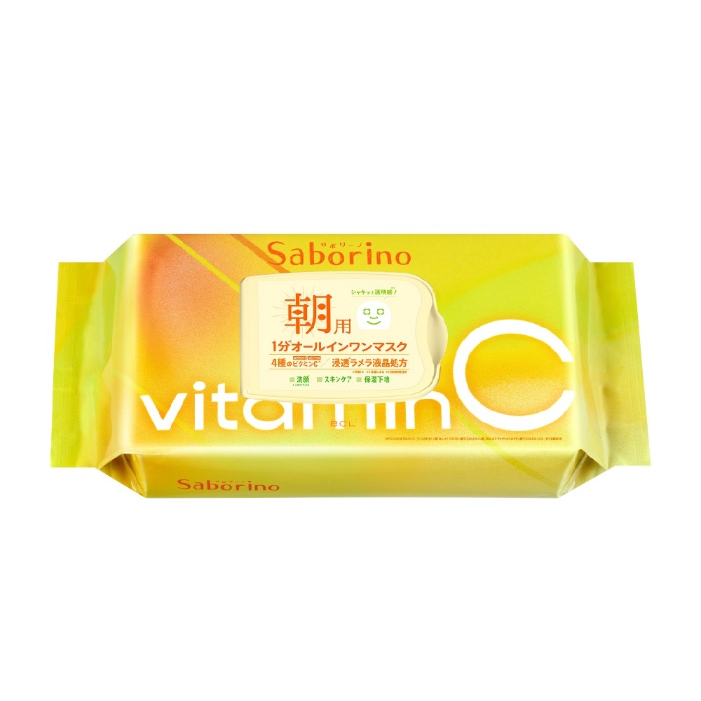 bcl-saborino-morning-facial-sheet-mask-vitamin-c