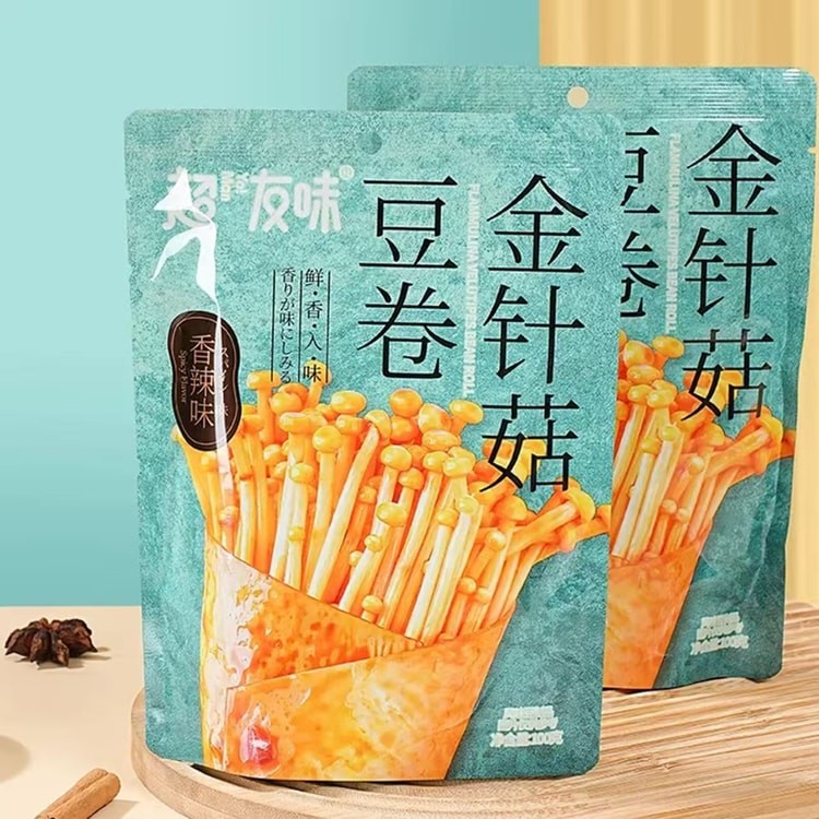 spicy-golden-needle-toast-bean-roll-snack